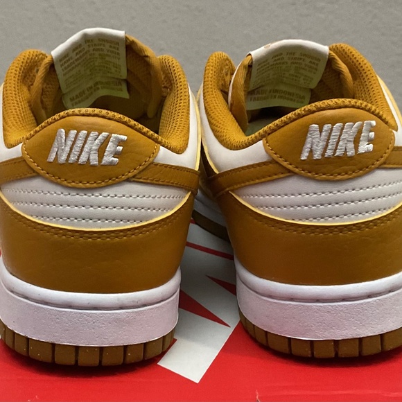 Size US - 8  / EUR 39 NIKE Dunk Low Next Nature Phantom / gold- DN1431-001 - Picture 4 of 9